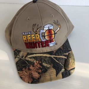 Beer Hunter Baseball Cap W/Built-In Bottle Opener